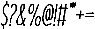 Branco Pencil Italic otf (400) Font OTHER CHARS