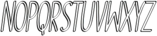 Branco Script Italic otf (400) Font LOWERCASE