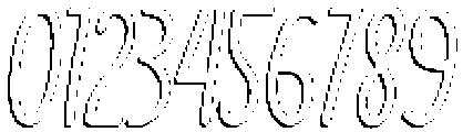 Branco Shadow Italic otf (400) Font OTHER CHARS