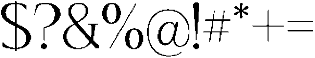 BrandNew Medium otf (500) Font OTHER CHARS