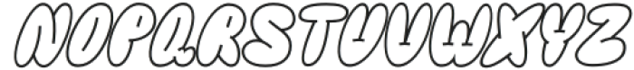 Brandbel Regular otf (400) Font LOWERCASE