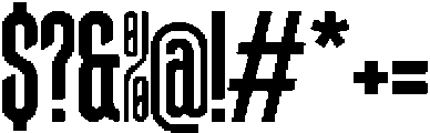 Brandel Luchador otf (400) Font OTHER CHARS