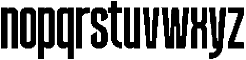 Brandel Luchador otf (400) Font LOWERCASE
