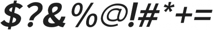 Branden-Italic otf (400) Font OTHER CHARS