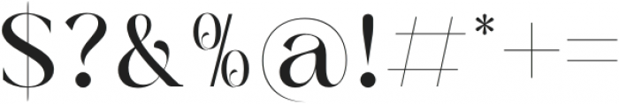 Branding Aliskaje otf (400) Font OTHER CHARS