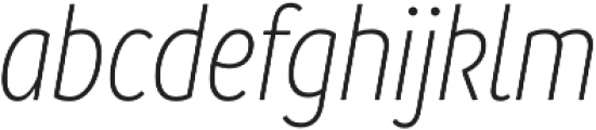 Branding SF Cnd Light It otf (300) Font LOWERCASE