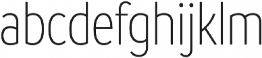Branding SF Cnd Light otf (300) Font LOWERCASE