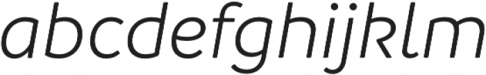 Branding SF SemiLight It otf (300) Font LOWERCASE