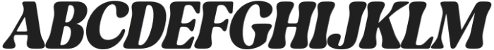 Branger-Italic otf (400) Font UPPERCASE