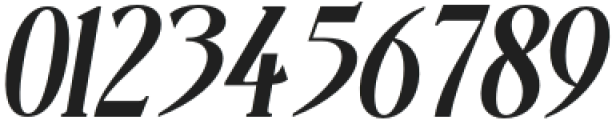 Branodict Italic otf (400) Font OTHER CHARS