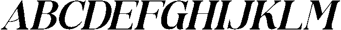 Brantile Italic otf (400) Font UPPERCASE