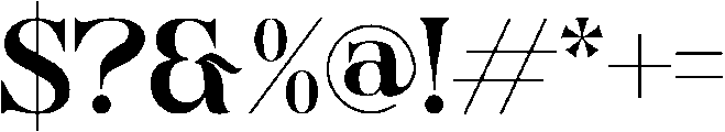 Brantile otf (400) Font OTHER CHARS