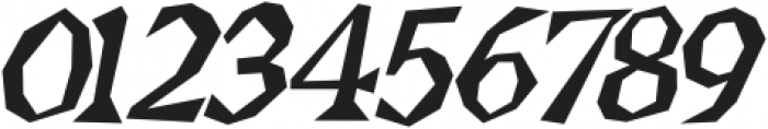 Brashee Regular Oblique ttf (400) Font OTHER CHARS