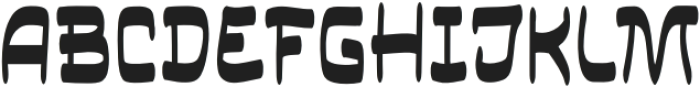 BrasherRegular otf (400) Font UPPERCASE