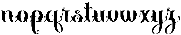 Brasstape Regular otf (400) Font LOWERCASE