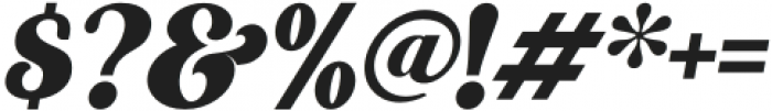 Braton Composer Italic otf (400) Font OTHER CHARS
