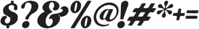 Braton Composer Rough Italic otf (400) Font OTHER CHARS