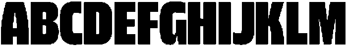 Bratva Bold otf (700) Font UPPERCASE