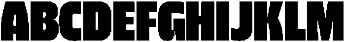 Bratva ExtraBold otf (700) Font UPPERCASE
