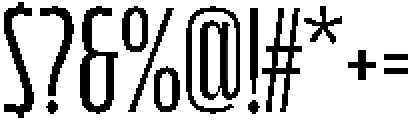 Bratva ExtraLight otf (200) Font OTHER CHARS