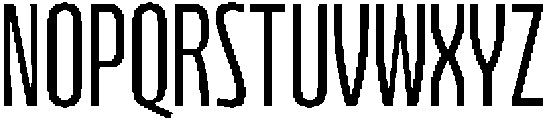 Bratva ExtraLight otf (200) Font UPPERCASE