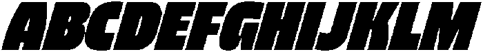 Bratva Heavy Slant otf (800) Font UPPERCASE