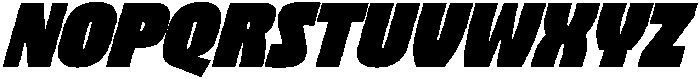 Bratva Heavy Slant otf (800) Font UPPERCASE