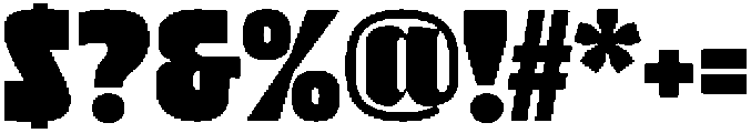 Bratva Heavy otf (800) Font OTHER CHARS