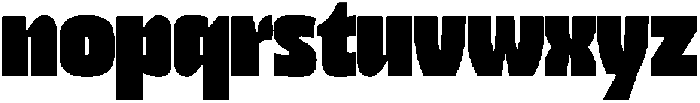Bratva Heavy otf (800) Font LOWERCASE