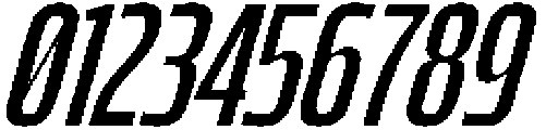 Bratva Light Slant otf (300) Font OTHER CHARS