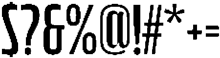 Bratva Light otf (300) Font OTHER CHARS
