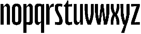 Bratva Light otf (300) Font LOWERCASE