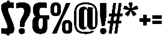 Bratva Medium otf (500) Font OTHER CHARS