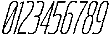 Bratva Narrow Slant otf (400) Font OTHER CHARS