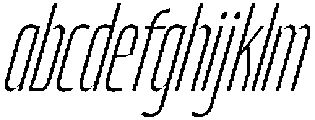 Bratva Narrow Slant otf (400) FONT