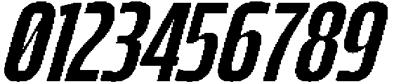 Bratva Normal Slant otf (400) Font OTHER CHARS