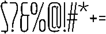 Bratva Variable ttf (400) Font OTHER CHARS