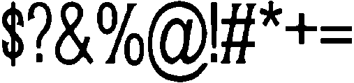 Braveheart otf (400) Font OTHER CHARS