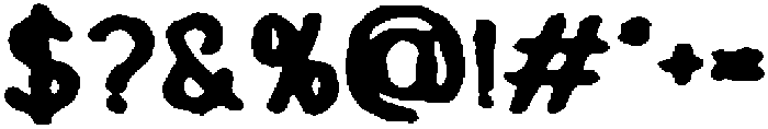 Bravemont Regular otf (400) Font OTHER CHARS