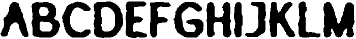 Bravemont Regular otf (400) Font UPPERCASE