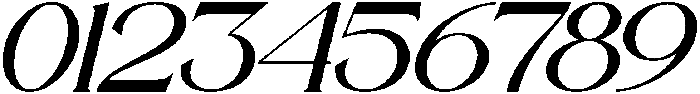 Bravillie Italic otf (400) Font OTHER CHARS