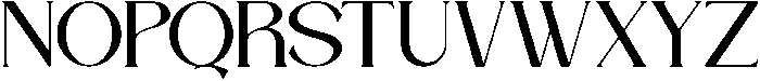 Bravillie otf (400) Font UPPERCASE