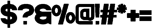 Bravo Regular otf (400) Font OTHER CHARS