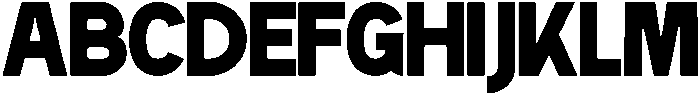 Bravo Regular otf (400) Font UPPERCASE