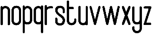 Bravo otf (400) Font LOWERCASE