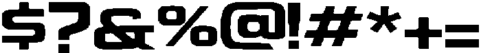 Bravux otf (400) Font OTHER CHARS