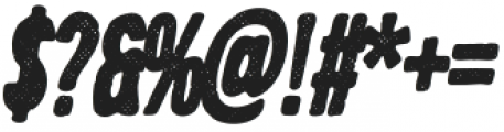 Brawn Italic Bold Dots otf (700) Font OTHER CHARS