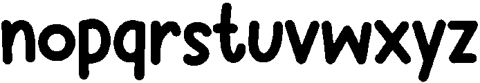 Braxton Regular otf (400) Font LOWERCASE