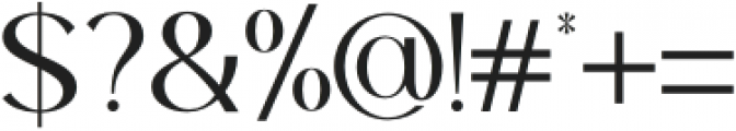 Breadley Sans Regular otf (400) Font OTHER CHARS