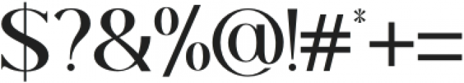 Breadley Serif Bold otf (700) Font OTHER CHARS